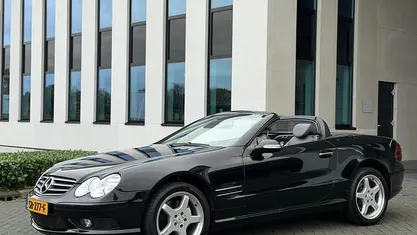 Occasion Mercedes SL500 306 PK (225 kW) 2003 Zwart Cabriolet