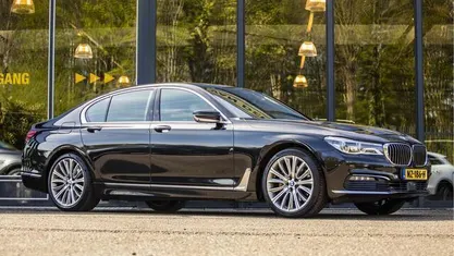 Occasion BMW 740 Executive 320 PK (235 kW) 2016 Zwart, metallic lak Sedan