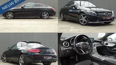 Zwart, metallic lak Gebruikt 2016 Mercedes C200 Ambition Coupé | € 24.250 (Eerlijke prijs)