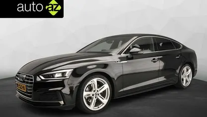 Occasion Audi A5 Sportback S-Line 191 PK (140 kW) 2018 Zwart Hatchback