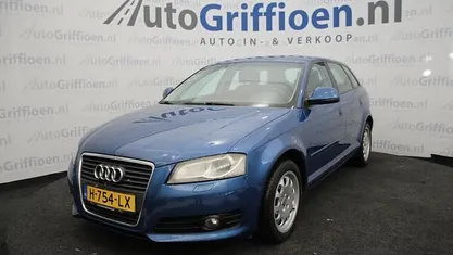 Occasion Audi A3 Sportback Attraction 159 PK (116 kW) 2008 Blauw (metallic) Hatchback