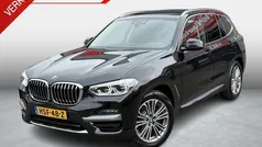 Zwart Gebruikt 2021 BMW X3 Luxury Line SUV | € 44.999 (Super prijs)