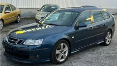 Blauw, metallic lak Gebruikt 2007 Saab 9-3 Aero Stationwagen | € 9.999 (Eerlijke prijs)