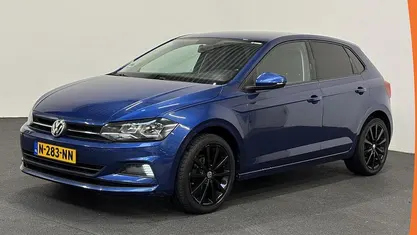 Blauw Gebruikt 2021 VW Polo Highline Hatchback | € 10.950 (Super prijs)
