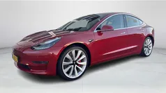 Rood Gebruikt 2019 Tesla Model 3 Performance Sedan | € 27.890 (Eerlijke prijs)