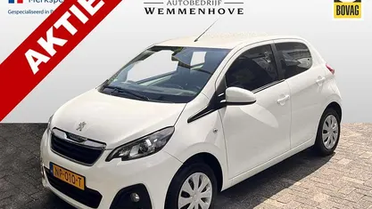 Wit Gebruikt 2017 Peugeot 108 Active Hatchback | € 5.845 (Eerlijke prijs)