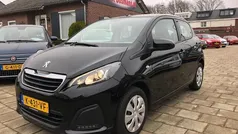 Zwart Gebruikt 2021 Peugeot 108 Active Hatchback | € 8.940 (Eerlijke prijs)