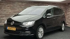 Zwart Gebruikt 2016 VW Sharan Highline MPV | € 20.950 (Super prijs)