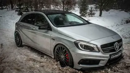 Occasion Mercedes A45 AMG AMG 359 PK (264 kW) 2015 Grijs Sedan