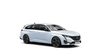 Wit Nieuw 2025 Peugeot e-308 SW Style Stationwagen | € 33.888 (Super prijs)