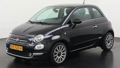 Zwart Gebruikt 2016 Fiat 500 Lounge Hatchback | € 9.190 (Eerlijke prijs)