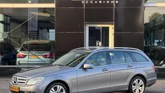Grijs, metallic lak Gebruikt 2008 Mercedes C200 Avantgarde Stationwagen | € 7.995 (Eerlijke prijs)