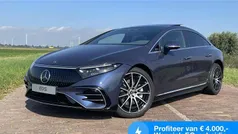 Blauw Nieuw 2025 Mercedes EQS450+ AMG line Hatchback | € 118.850 (Super prijs)