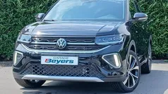 Zwart Nieuw 2025 VW T-Cross R-line SUV | € 29.990 (Super prijs)
