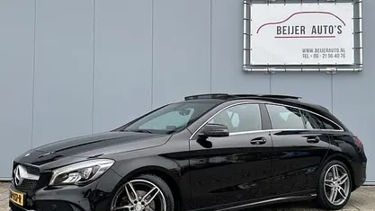 Zwart (metallic) Occasion 2017 Mercedes CLA180 Shooting Brake AMG Stationwagen | € 18.895 (Goede deal)