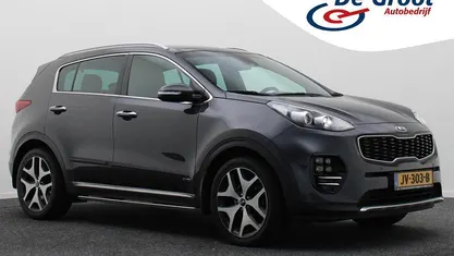 Grijs Occasion 2016 Kia Sportage GT-Line SUV | € 19.950 (Eerlijke prijs)