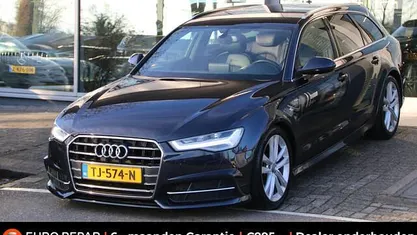 Blauw Occasion 2018 Audi A6 Sport Stationwagen | € 24.795 (Eerlijke prijs)