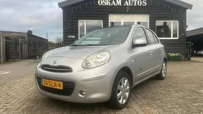 Grijs Occasion 2011 Nissan Micra Acenta Hatchback | € 3.999 (Eerlijke prijs)