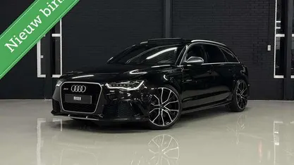 Occasion Audi RS6 S-Line 561 PK (412 kW) 2013 Zwart Stationwagen