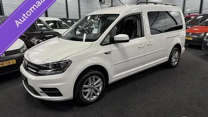 Wit Occasion 2017 VW Caddy Maxi Highline MPV | € 24.999 (Eerlijke prijs)