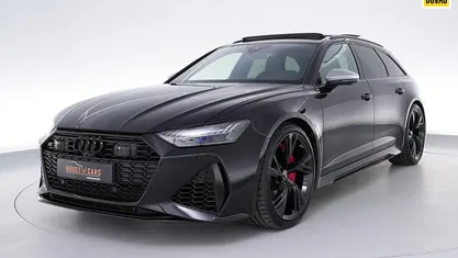 Zwart Occasion 2022 Audi RS6 Comfort Stationwagen | € 121.990 (Super prijs)