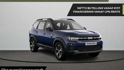 Blauw, metallic lak Nieuw 2025 Dacia Bigster Journey SUV | € 38.700 (Eerlijke prijs)