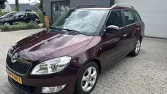 Rood Gebruikt 2010 Skoda Fabia GreenLine Stationwagen | € 2.495 (Eerlijke prijs)