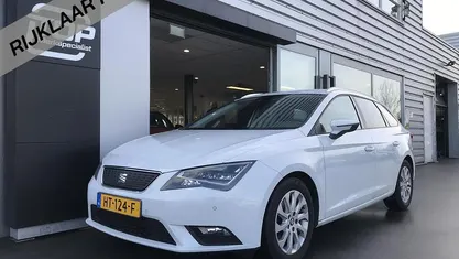 Occasion Seat Leon ST CONNECT 116 PK (85 kW) 2016 Wit Stationwagen