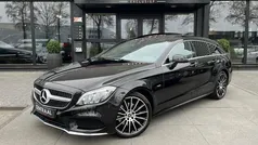 Zwart, metallic lak Gebruikt 2018 Mercedes CLS250 Shooting Brake AMG Stationwagen | € 27.950