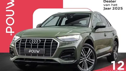 Groen (metallic) Gebruikt 2021 Audi Q5 Sportback Advanced SUV | € 39.950 (Super prijs)