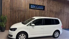 Wit Gebruikt 2014 VW Touran Highline MPV | € 9.499 (Super prijs)