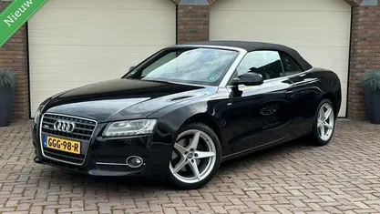 Occasion Audi A5 Cabriolet 160 PK (117 kW) 2010 Zwart Cabriolet