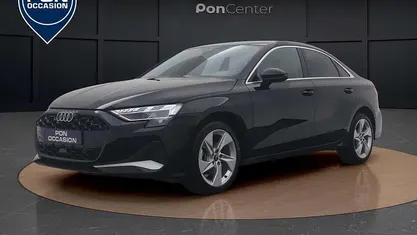 Zwart Occasion 2024 Audi A3 Advanced Sedan | € 29.950 (Super prijs)