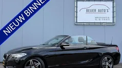 Zwart Gebruikt 2015 BMW 220 Cabriolet | € 19.845 (Eerlijke prijs)