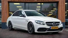 Wit Occasion 2015 Mercedes C63 AMG AMG Sedan | € 37.900 (Super prijs)
