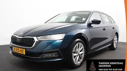 Blauw Gebruikt 2021 Skoda Octavia Style Stationwagen | € 22.890 (Eerlijke prijs)