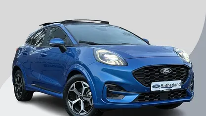 Blauw Occasion 2025 Ford Puma ST-Line SUV | € 30.295 (Eerlijke prijs)