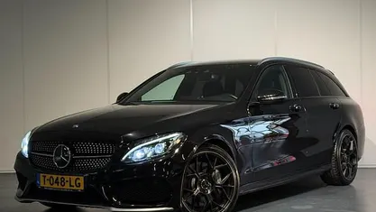 Occasion Mercedes C450 AMG AMG 368 PK (270 kW) 2015 Zwart Stationwagen