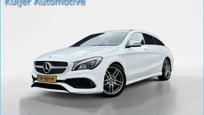 Wit Occasion 2018 Mercedes CLA180 Shooting Brake Business Stationwagen | € 17.945 (Eerlijke prijs)