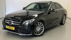Zwart Gebruikt 2016 Mercedes C200 AMG Sedan | € 18.750 (Eerlijke prijs)