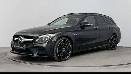 Occasion Mercedes C43 AMG Premium Plus 390 PK (286 kW) 2020 Zwart Stationwagen