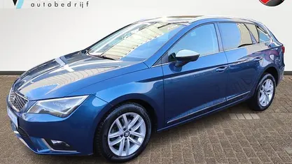 Blauw Occasion 2015 Seat Leon ST CONNECT Stationwagen | € 13.348 (Eerlijke prijs)