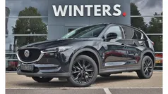 Zwart, metallic lak Gebruikt 2021 Mazda CX-5 Homura-Line SUV | € 35.845 (Eerlijke prijs)
