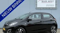 Zwart, metallic lak Gebruikt 2017 Peugeot 108 Allure Hatchback | € 8.495 (Eerlijke prijs)