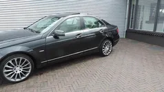 Zwart Gebruikt 2012 Mercedes C220 Avantgarde Sedan | € 2.750 (Super prijs)
