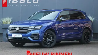 Occasion VW Touareg R 340 PK (250 kW) 2021 Blauw (metallic) SUV