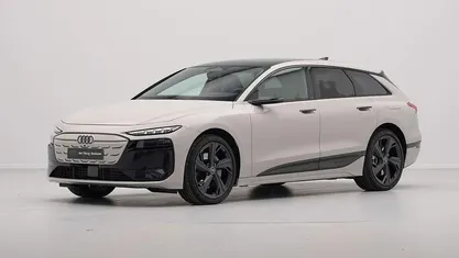 Beige Occasion 2025 Audi A6 e-tron S-Line Stationwagen | € 74.840 (Super prijs)