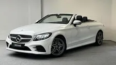 Wit Gebruikt 2019 Mercedes C200 AMG Line Premium Cabriolet | € 33.900 (Eerlijke prijs)