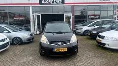 Zwart, metallic lak Gebruikt 2010 Nissan Note MPV | € 3.999 (Eerlijke prijs)