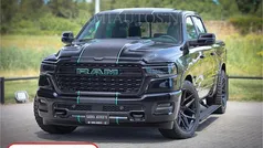 Zwart Nieuw 2024 Dodge Ram Limited Pickup | € 87.950 (Eerlijke prijs)